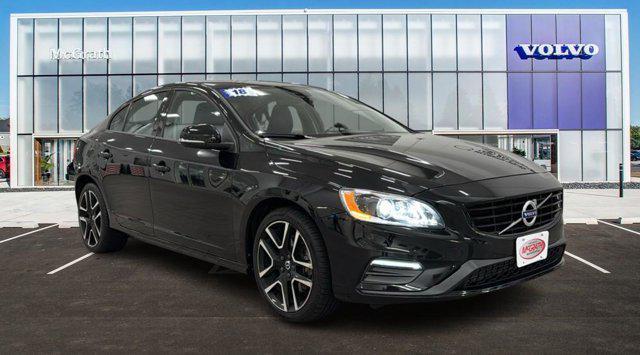 used 2018 Volvo S60 car, priced at $19,300