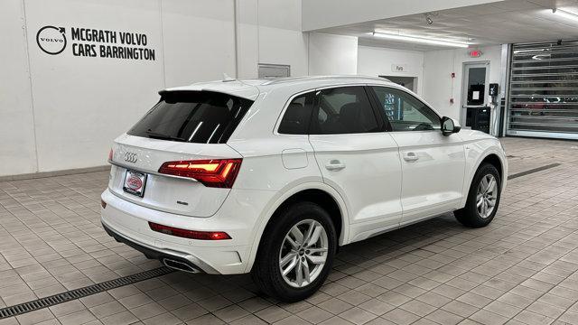 used 2022 Audi Q5 car, priced at $27,500