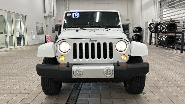 used 2015 Jeep Wrangler Unlimited car, priced at $20,300