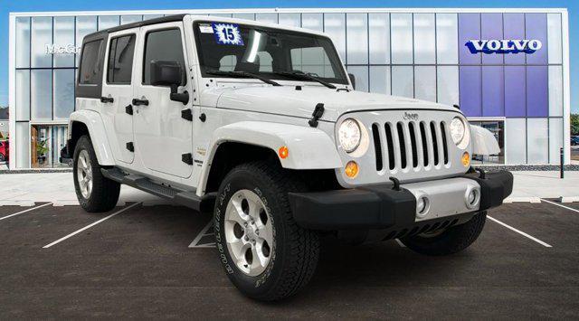 used 2015 Jeep Wrangler Unlimited car, priced at $20,300