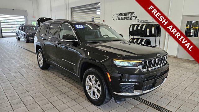 used 2021 Jeep Grand Cherokee L car, priced at $34,998