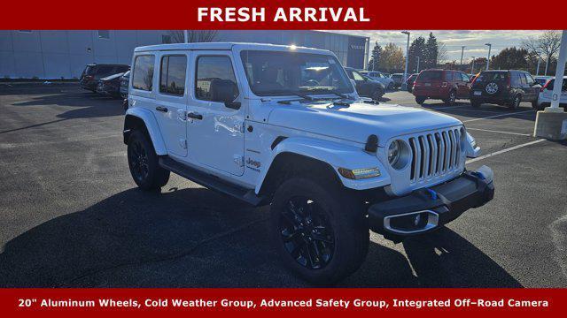 used 2022 Jeep Wrangler Unlimited 4xe car, priced at $32,998