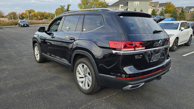 used 2021 Volkswagen Atlas car, priced at $27,500
