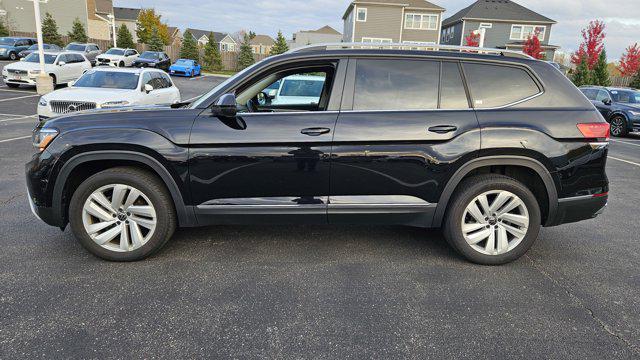 used 2021 Volkswagen Atlas car, priced at $27,500