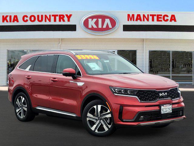 used 2023 Kia Sorento Hybrid car, priced at $33,996