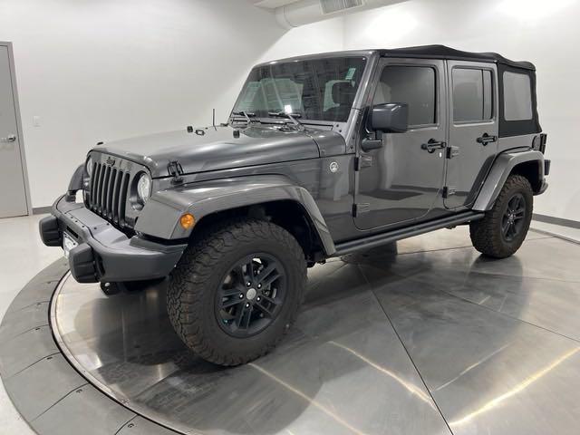 used 2017 Jeep Wrangler Unlimited car, priced at $18,071