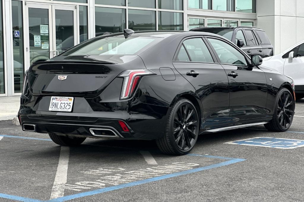 used 2024 Cadillac CT4 car, priced at $39,893