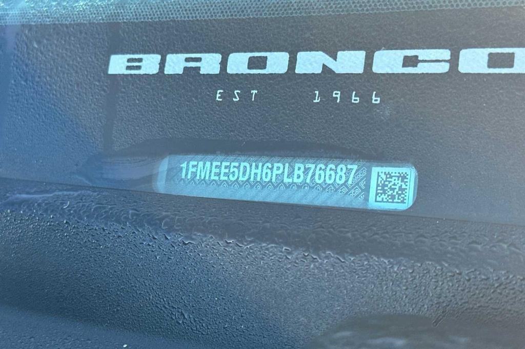 used 2023 Ford Bronco car, priced at $51,784