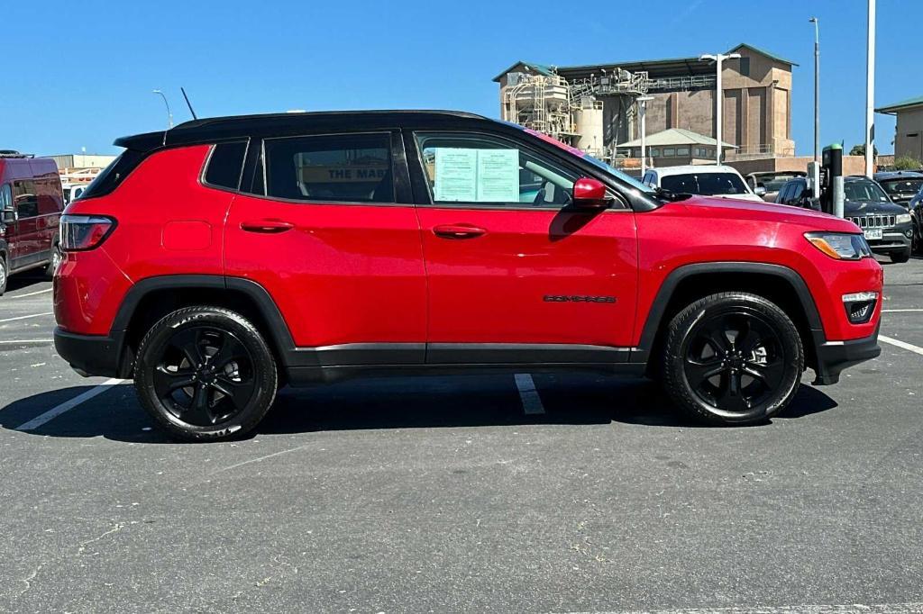 used 2021 Jeep Compass car, priced at $18,961