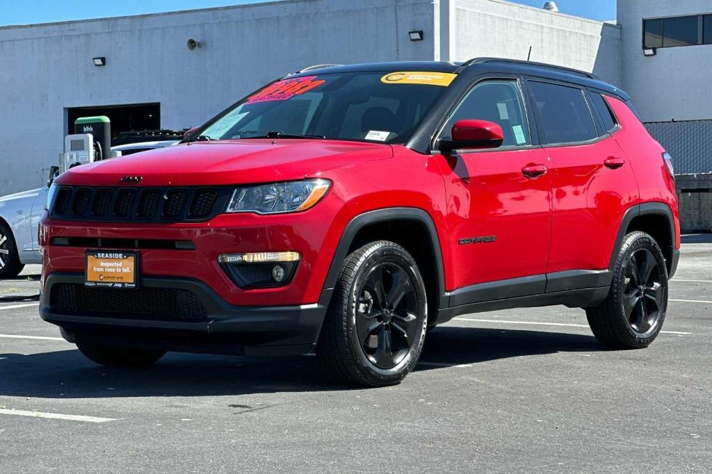 used 2021 Jeep Compass car, priced at $18,961