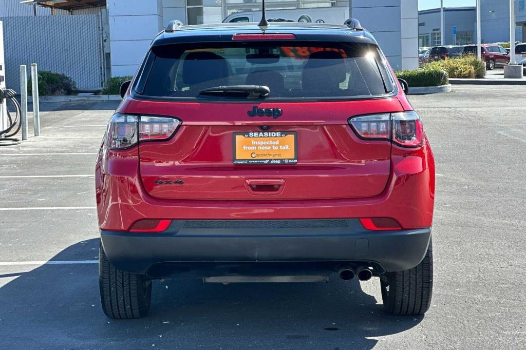 used 2021 Jeep Compass car, priced at $18,961