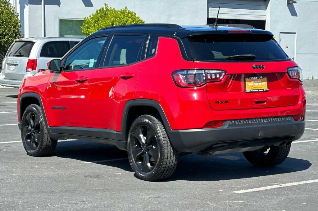 used 2021 Jeep Compass car, priced at $18,961