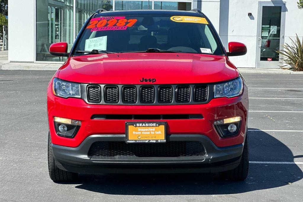 used 2021 Jeep Compass car, priced at $18,961