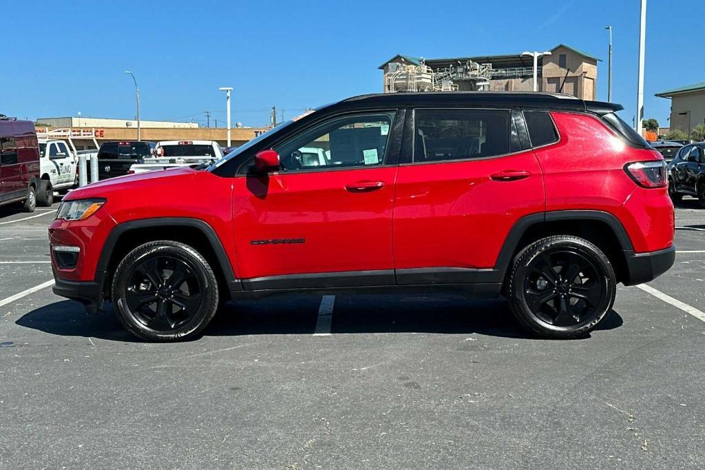 used 2021 Jeep Compass car, priced at $18,961