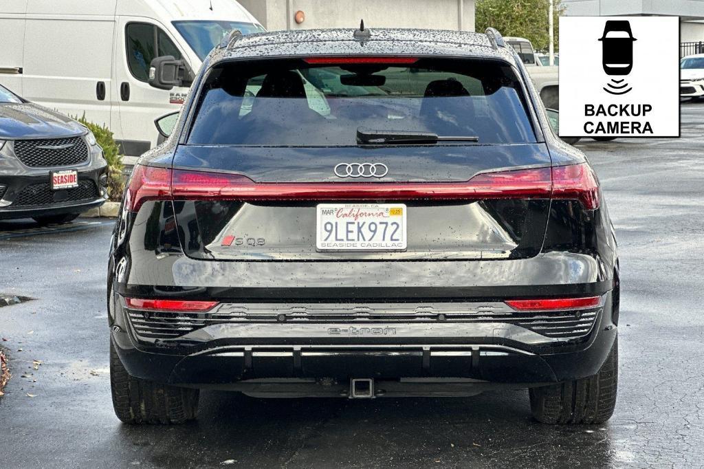 used 2024 Audi SQ8 e-tron car, priced at $78,885