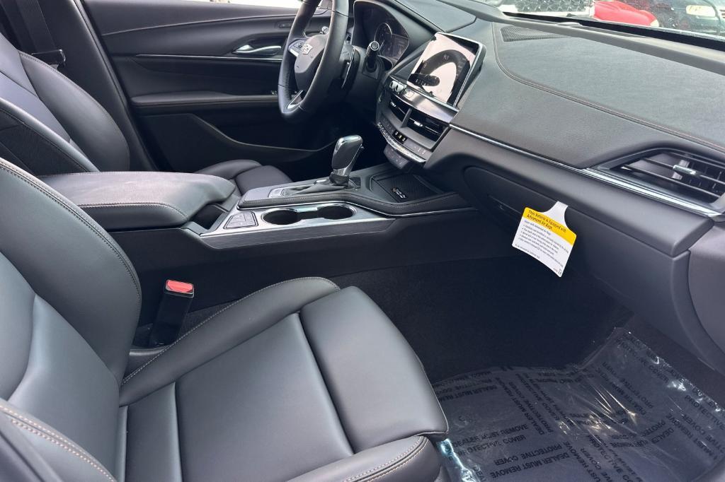 new 2025 Cadillac CT4 car, priced at $44,365