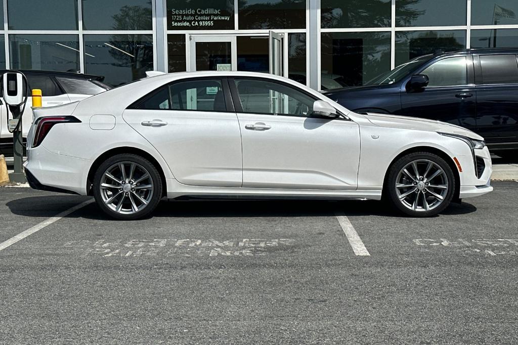 new 2025 Cadillac CT4 car, priced at $44,365