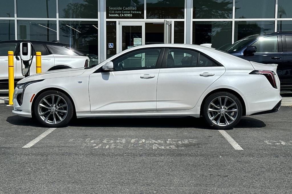 new 2025 Cadillac CT4 car, priced at $44,365