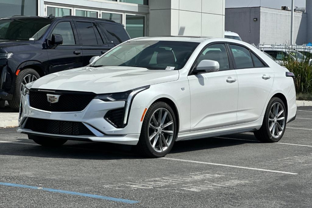 new 2025 Cadillac CT4 car, priced at $44,365