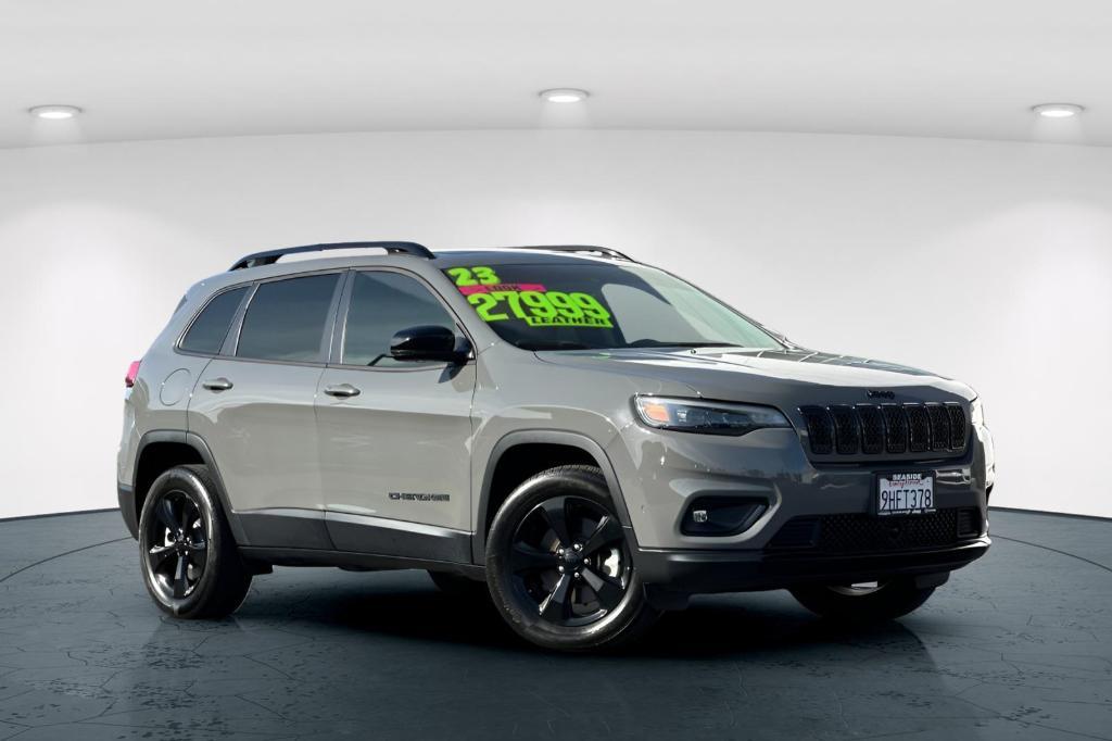 used 2023 Jeep Cherokee car, priced at $27,900