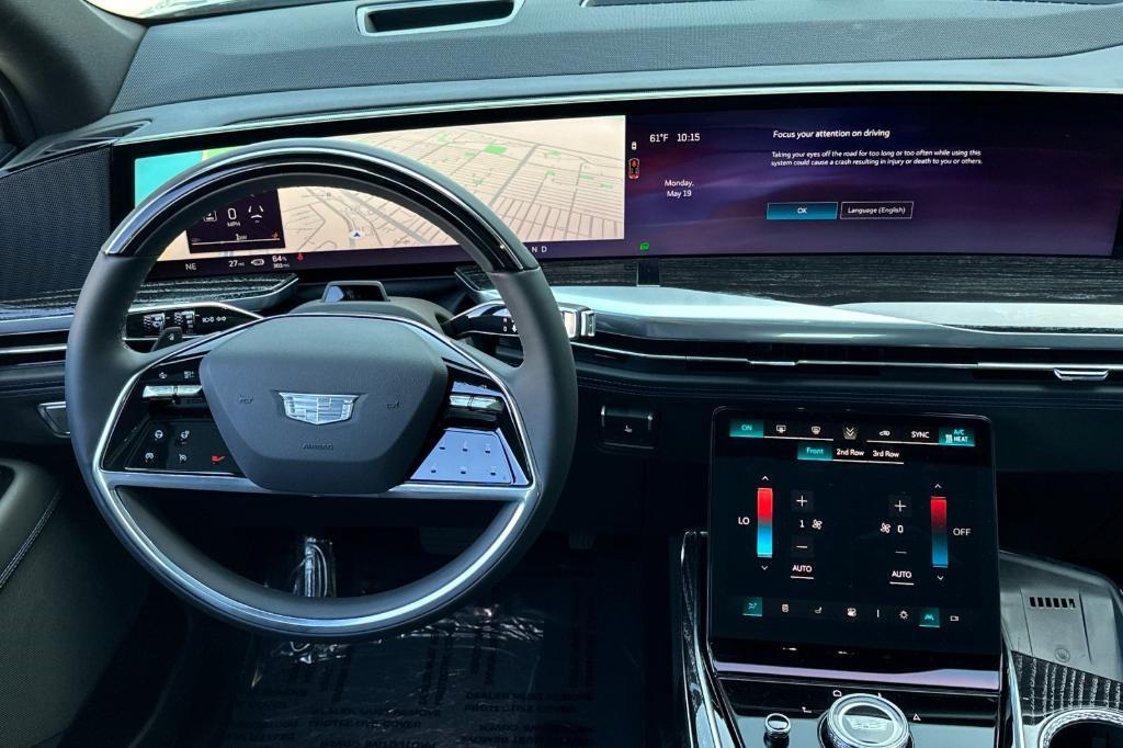 new 2025 Cadillac Escalade IQ car, priced at $133,585