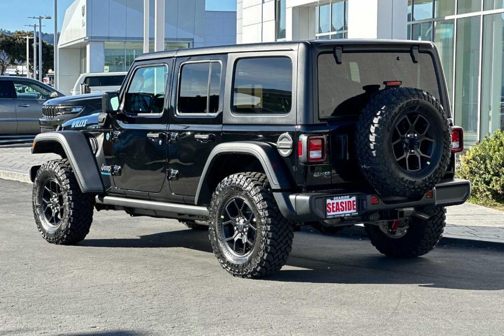 new 2025 Jeep Wrangler 4xe car