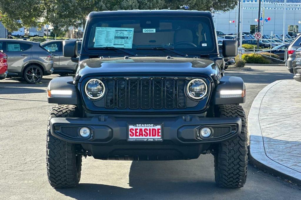 new 2025 Jeep Wrangler 4xe car