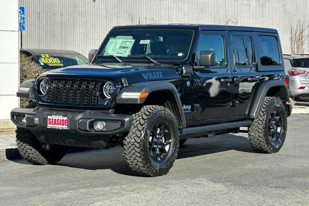 new 2025 Jeep Wrangler 4xe car