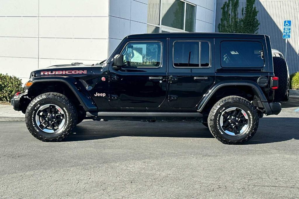 used 2021 Jeep Wrangler Unlimited car, priced at $44,085