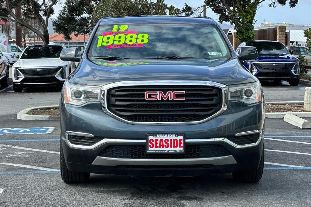 used 2019 GMC Acadia car, priced at $18,250