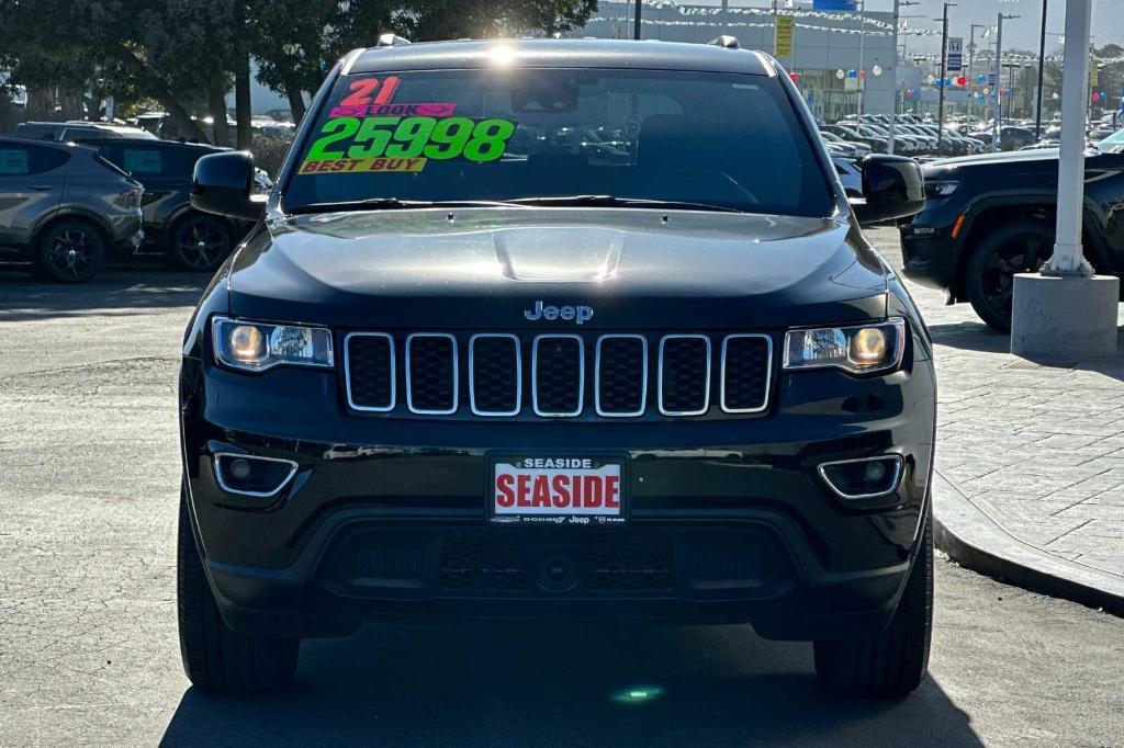 used 2021 Jeep Grand Cherokee car, priced at $25,488