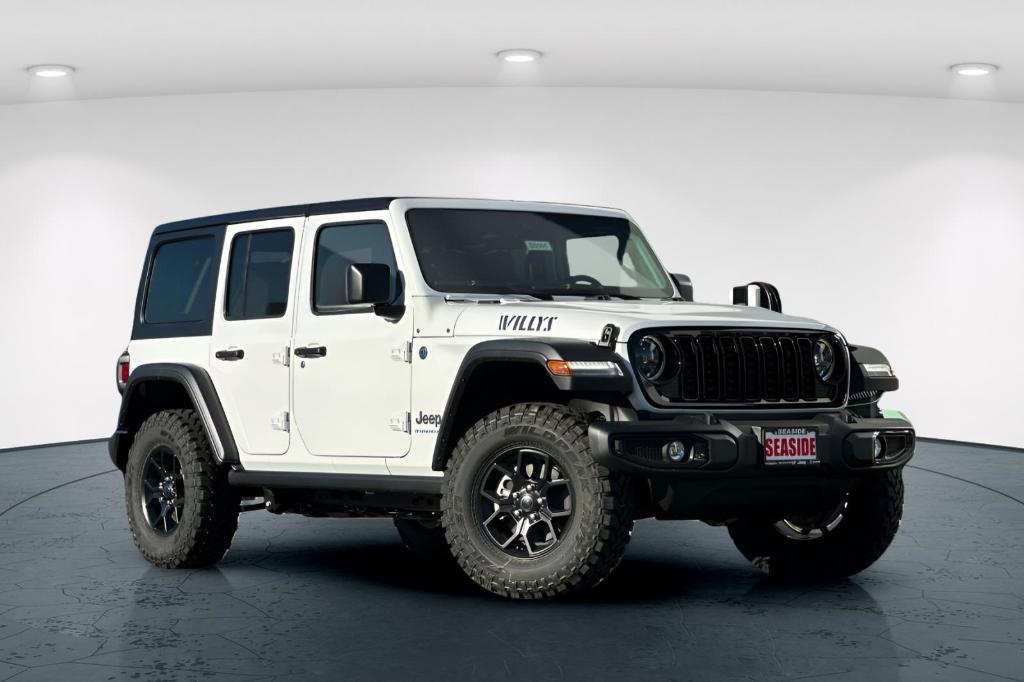 new 2025 Jeep Wrangler 4xe car