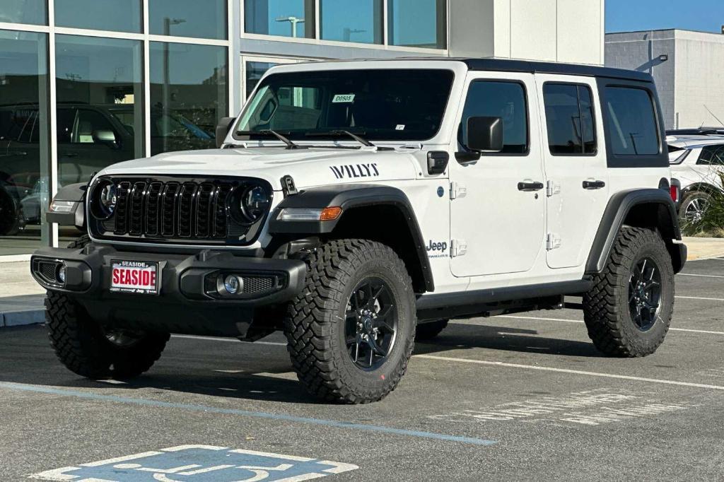 new 2025 Jeep Wrangler 4xe car