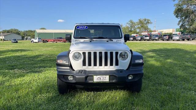 used 2018 Jeep Wrangler Unlimited car, priced at $19,495