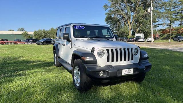 used 2018 Jeep Wrangler Unlimited car, priced at $19,495