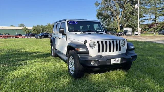 used 2018 Jeep Wrangler Unlimited car, priced at $19,495