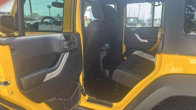 used 2015 Jeep Wrangler Unlimited car, priced at $17,700