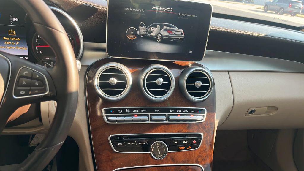 used 2015 Mercedes-Benz C-Class car, priced at $13,995