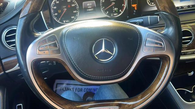 used 2015 Mercedes-Benz S-Class car, priced at $20,800