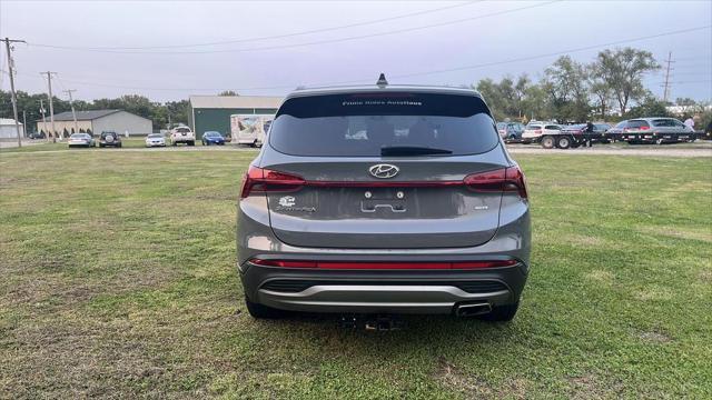 used 2021 Hyundai Santa Fe car, priced at $12,300