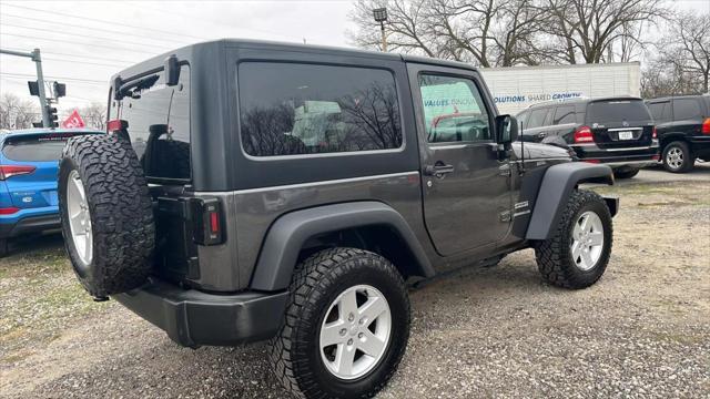 used 2017 Jeep Wrangler car, priced at $13,400