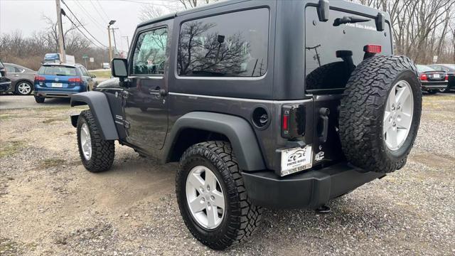 used 2017 Jeep Wrangler car, priced at $13,400