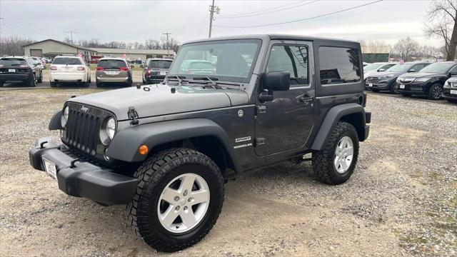 used 2017 Jeep Wrangler car, priced at $13,400