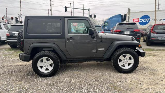 used 2017 Jeep Wrangler car, priced at $13,400