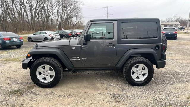 used 2017 Jeep Wrangler car, priced at $13,400