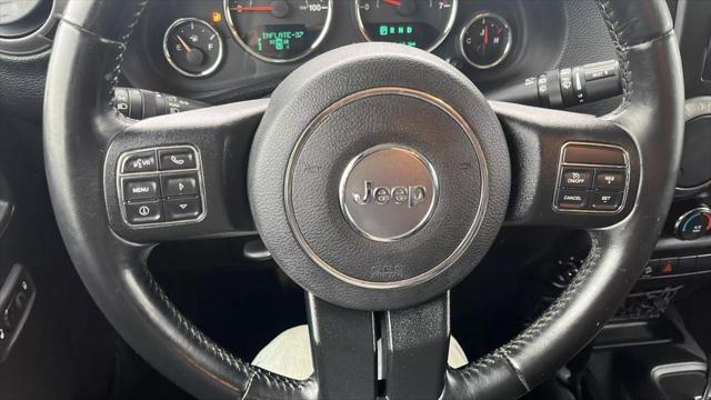 used 2017 Jeep Wrangler car, priced at $13,400