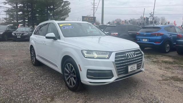 used 2018 Audi Q7 car, priced at $21,300