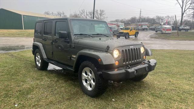 used 2015 Jeep Wrangler Unlimited car, priced at $14,600