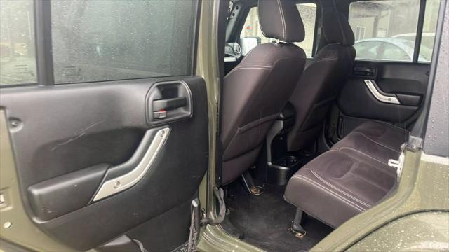 used 2015 Jeep Wrangler Unlimited car, priced at $14,600