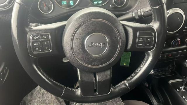 used 2015 Jeep Wrangler Unlimited car, priced at $14,600